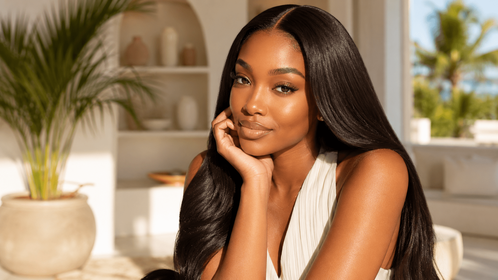 Best Hair for a Middle Part Sew-In: Closures, Bundles & Textures - Her Hair Company
