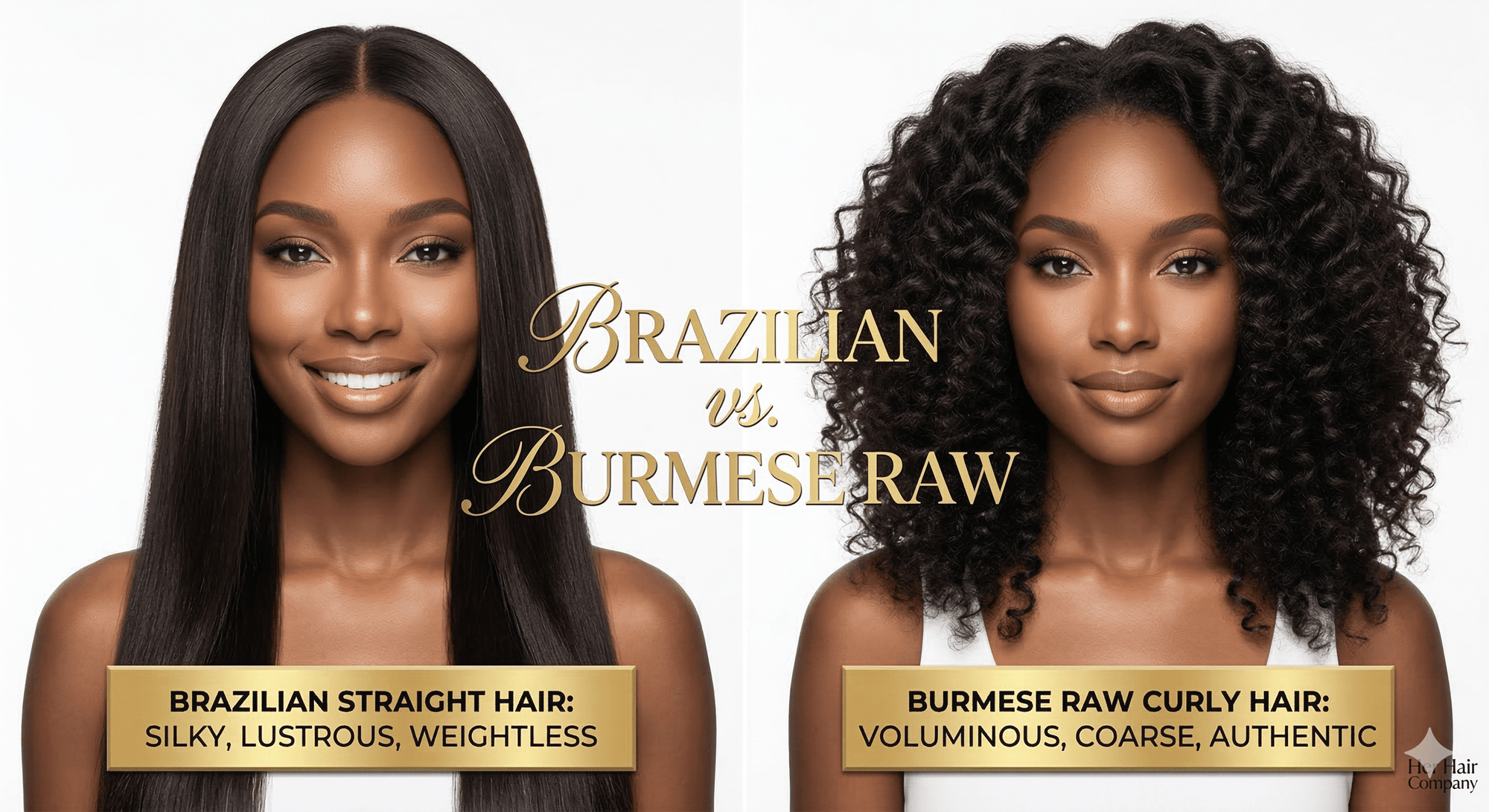 Brazilian vs. Burmese Raw Hair: Which Texture is Right for You in 2026? - Her Hair Company