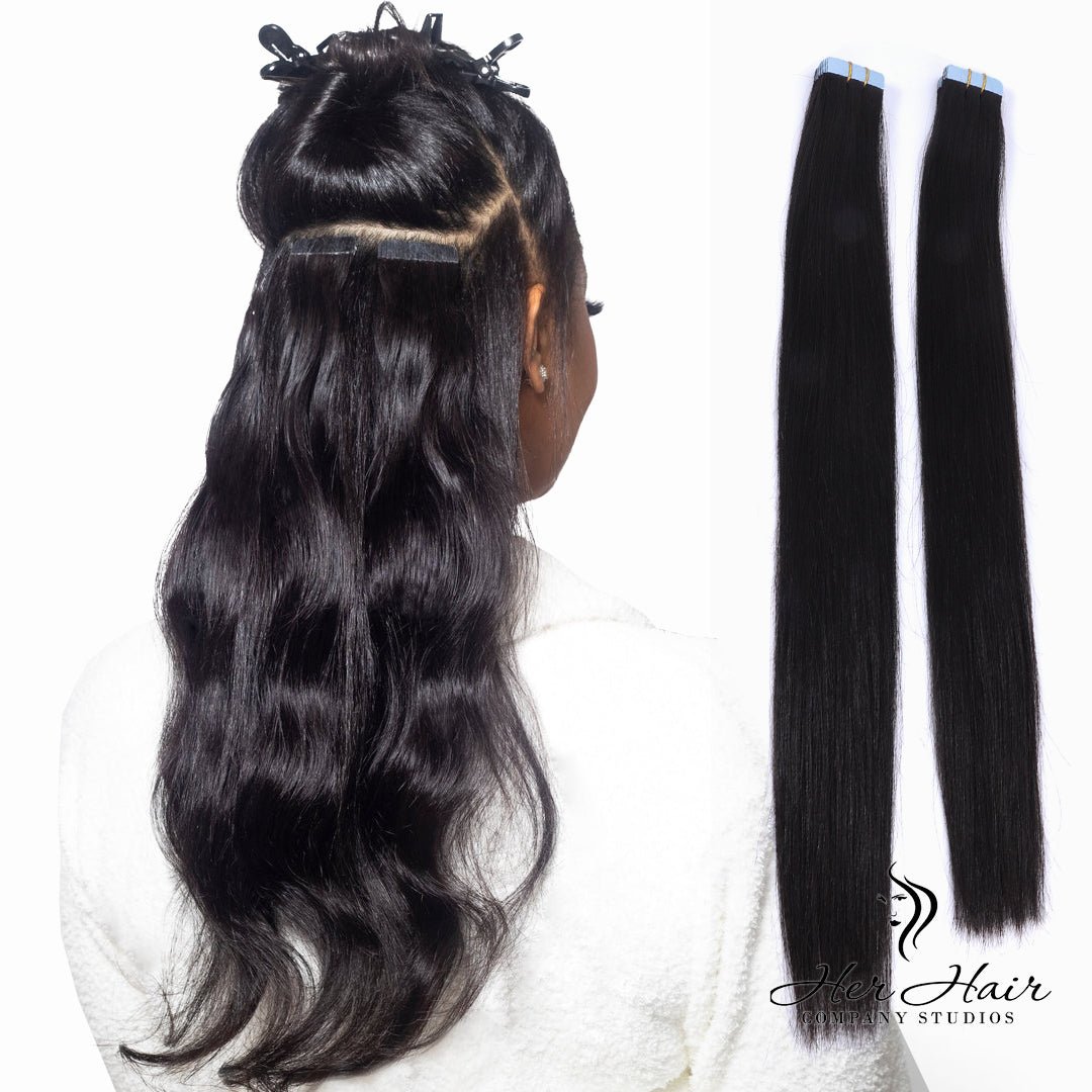Pros and Cons for Brazilian Tape-Ins - Her Hair Company