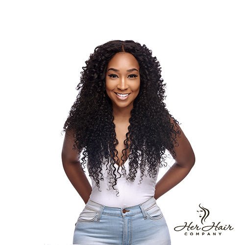 Brazilian Deep Curly Closure - Her Hair Company