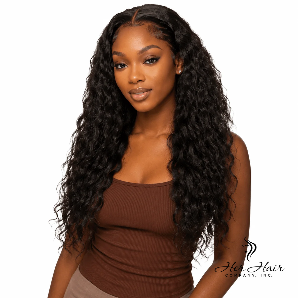 Burmese raw wavy hair bundle from Her Hair Company, natural textured standard bundle for versatile styling.