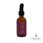Front view of Her Hair Company Honduran Batana Oil bottle, highlighting the natural, authentic product for hair care.
