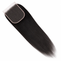 Brazilian straight 6x6 HD lace closure, standard frontal style, natural hair texture, with lace closure for seamless styling.
