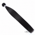 Brazilian straight hair bundle from Her Hair Company, showing a full, smooth, natural-looking hair bundle for versatile styling.