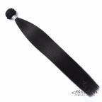 Brazilian straight hair bundle from Her Hair Company, showing a full, smooth, natural-looking hair bundle for versatile styling.