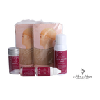 Her Hair Company wig installation kit with HD wig caps, including tools and accessories for secure hair styling and wig application.