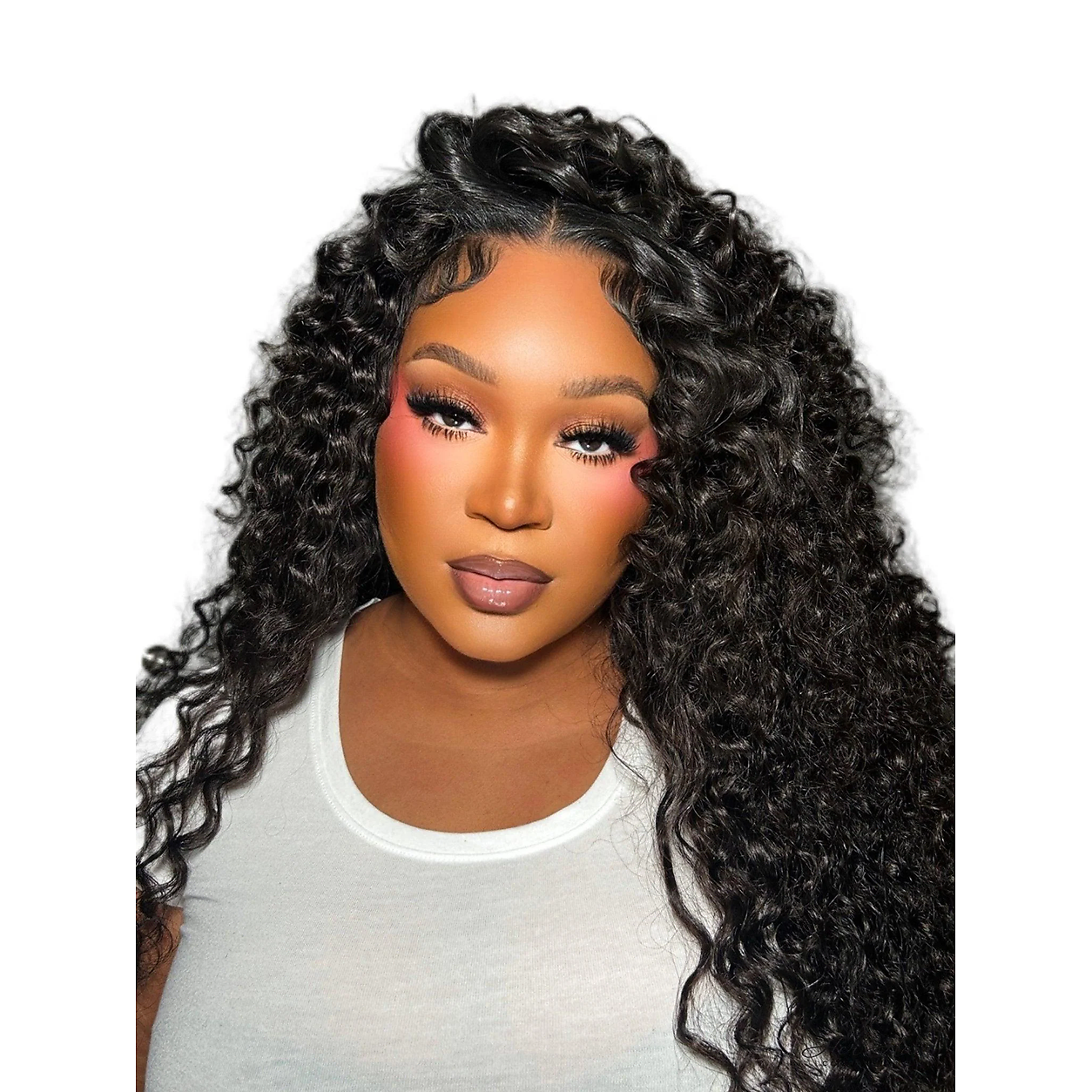 Burmese raw wavy hair bundle from Her Hair Company, showing natural wavy texture and standard bundle presentation.