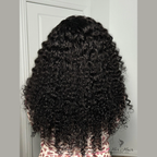 Brazilian Water Wave Hair 4 Bundle Deal by Her Hair Company, showing installed water wave hair bundles on a model.