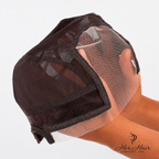 Her Hair Company wig grip cap with lace front detail, designed to secure wigs comfortably and discreetly.