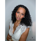Deep curly bulk hair from Her Hair Company, shoulder-length standard bundle with rich, voluminous curls for natural style.