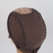 Her Hair Company Wig Grip Cap showing a snug, adjustable fit with breathable fabric for secure wig support.