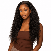 Burmese raw wavy hair bundle from Her Hair Company, showing natural wavy texture and thick, healthy hair strands.