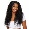 Brazilian deep curly hair bundle from Her Hair Company, showcasing thick, natural deep curls in a standard hair bundle.