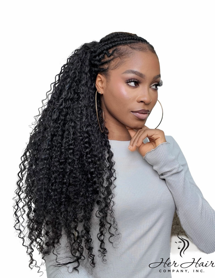 Deep Curly Bulk Hair