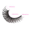 Her Hair Company false eyelashes with natural-looking lash extensions, shown on a white background.
