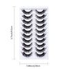 Her Hair Company false eyelashes in size W09, natural-looking lash extensions with fine, wispy individual strands.