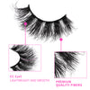 Her Hair Company false eyelashes, natural-looking eyelash extensions with curled and voluminous style, on a white background.