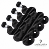 Paquete de 4 mechones de cabello brasileño ondulado 