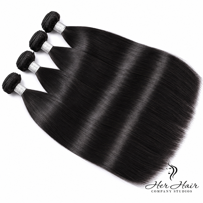 Brazilian Straight Hair 4 Bundle Deal