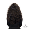 Brazilian Deep Wave hair bundles from Her Hair Company, showcasing three full bundles with deep wave texture and natural shine.