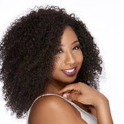 Brazilian Kinky Curly Hair 3 Bundle Deal from Her Hair Company, showing natural curly hair bundles in a standard bundle set.