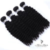 Brazilian deep curly hair bundles from Her Hair Company, natural textured 4-pack standard bundle for versatile styling
