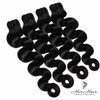 Paquete de 4 mechones de cabello ondulado natural de Birmania 