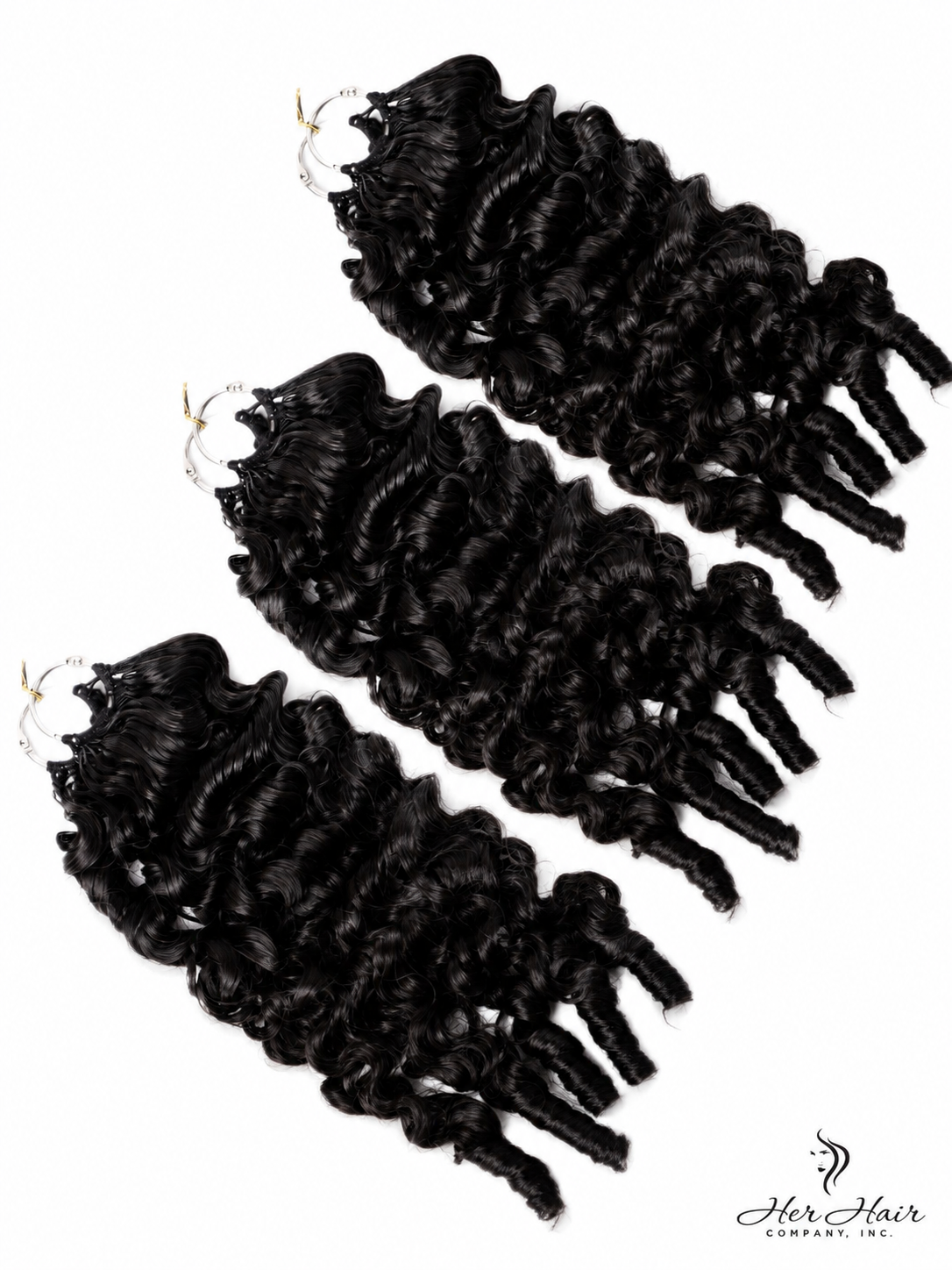Burmese Spiral Crochet Hair