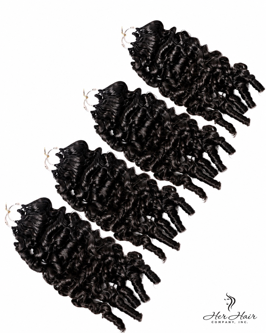 Burmese Spiral Crochet Hair