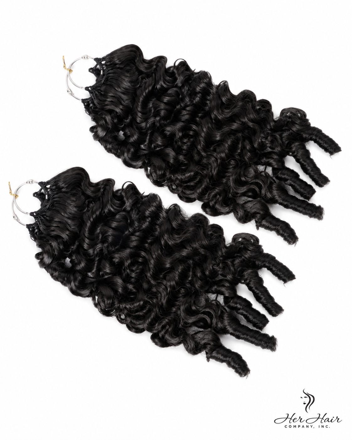 Burmese Spiral Crochet Hair
