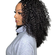 Burmese Spiral Crochet Hair Standard Bundle by Her Hair Company, 50g pack, showcasing curly, coiled hair extensions.