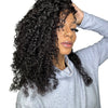 Burmese Spiral Crochet Hair Standard Bundle by Her Hair Company, showcasing virgin, tightly coiled crochet hair strands.