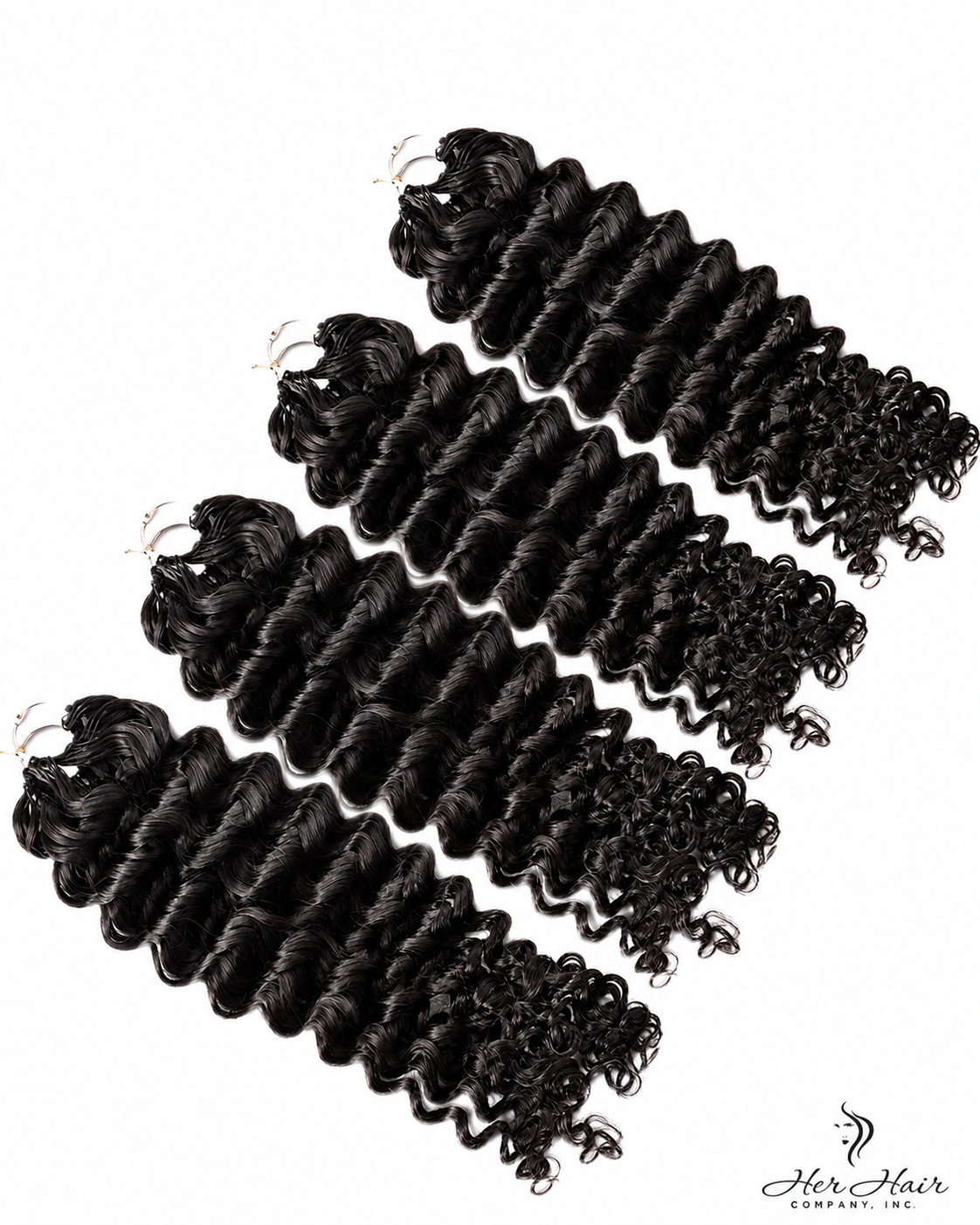 Deep Curly Crochet Hair