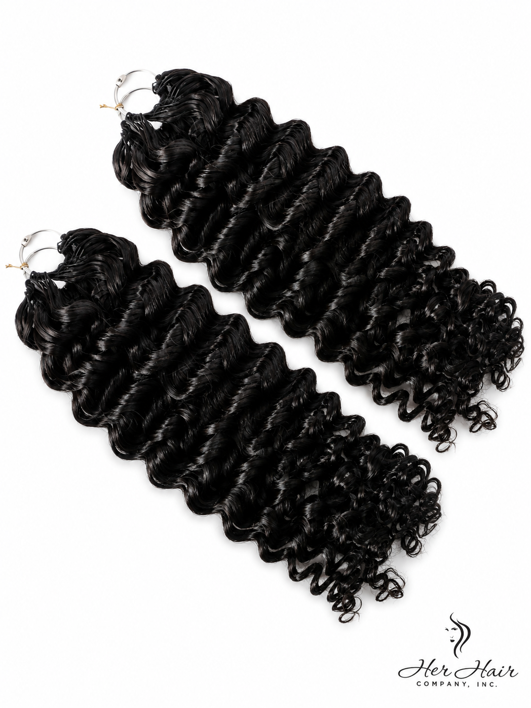 Deep Curly Crochet Hair