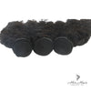 Brazilian Water Wave hair bundles by Her Hair Company, featuring four standard bundles with wavy, textured hair for natural volume and style.