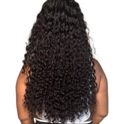Burmese raw deep wave hair bundle from Her Hair Company, natural textured hair for styling, shown in a standard bundle.