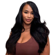 Burmese raw loose deep wave hair in a standard bundle from Her Hair Company, showing natural wavy texture and bundle details