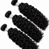 Brazilian Water Wave Hair 3 Bundle Deal from Her Hair Company with 16, 18, and 20-inch standard bundles, natural wavy texture.