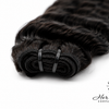 Her Hair Company Burmese Raw Deep Wave Hair 4 Bundle Deal, showing four bundles of natural deep wave hair in 16, 18, and 20 inches.