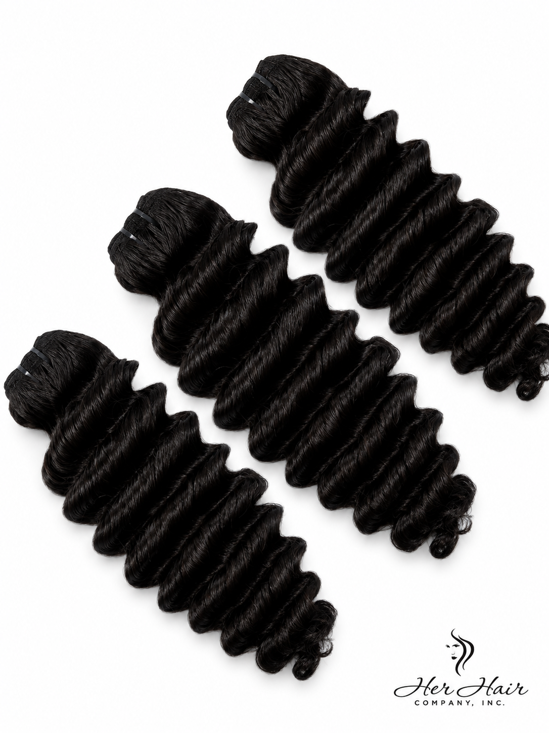 Burmese Raw Deep Wave Hair 3 Bundle Deal