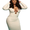 Three bundles of Burmese raw loose deep wave hair from Her Hair Company, showcasing natural textured hair extensions.