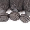 Brazilian kinky straight hair bundle by Her Hair Company, showing natural virgin kinky straight hair with a smooth, full texture.