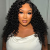 Brazilian Water Wave hair bundle by Her Hair Company, showcasing long, wavy, natural-looking water wave hair extension.