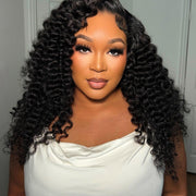 Brazilian Water Wave Hair bundle from Her Hair Company, natural silky water wave texture, 16-inch standard bundle.