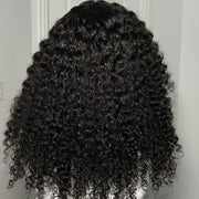 Brazilian Water Wave Hair bundle by Her Hair Company, showing soft, shiny water wave texture and natural dark color.