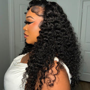 Brazilian Water Wave Hair bundle by Her Hair Company, standard 16-inch water wave weave with natural texture.