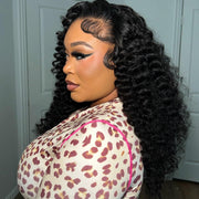 Brazilian Water Wave Hair Standard Bundle by Her Hair Company, natural wavy hair extension, 16-inch bundle displayed