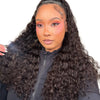 Burmese Raw Deep Wave hair bundle by Her Hair Company, showing textured, deep wave natural hair extension.