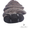 Burmese raw loose deep wave hair bundle from Her Hair Company, showing natural deep wave texture and rich color.