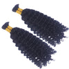 Deep curly bulk hair in a standard bundle from Her Hair Company, showing rich, textured deep curly hair strands.